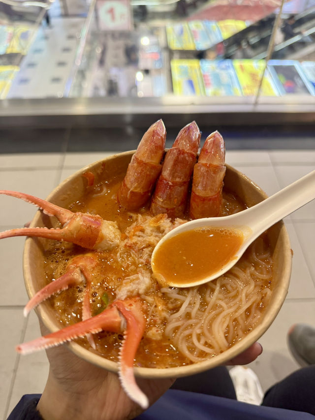 高質濃厚蝦湯拉麵 配上高級海鮮 價錢合宜@X2劉住你