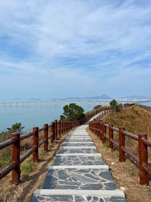 香港大澳‐浪漫海邊村落的約會之旅🏞️💖，情人節的完美選擇🌊