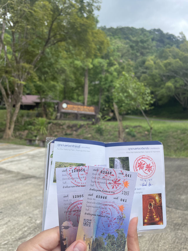 น้ำตกสุนันทา (ในวันที่น้ำแห้ง)