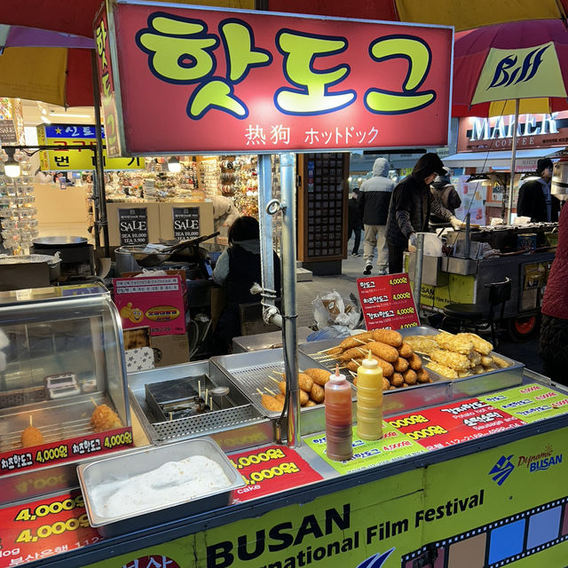 【🇰🇷：釜山】平日でも賑わうスポット📍