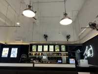 Monochrome: A Chic White-and Black Cafe for Coffee Lovers Near Cisauk Station
