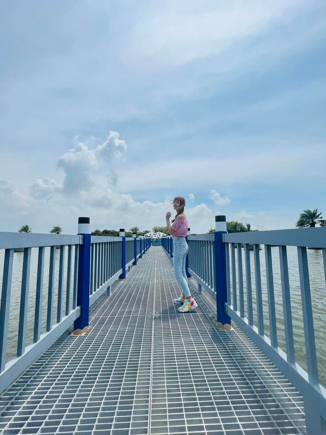 小而美的水上步道！網美必拍📷