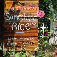 Something rice workshop & cafe’ 🌾✨️
