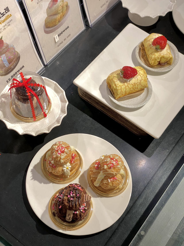 요즘 핫한 수건케이크에 막걸리 조합?!