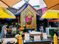 泰國曼谷市中心著名寺廟景點：泰天神殿（慧光路口象神廟），祈福非常靈驗，適合打卡拍照📸祈福