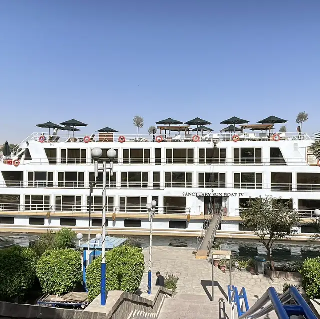 A leisurely Nile River cruise from Luxor to Aswan👫❤️😎