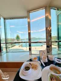 日月潭晶澤會館的晚餐與早餐，分享