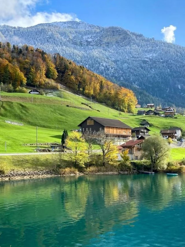 まるで絵画の中に迷い込んだような町｜スイス・ルンゲルン Lungern