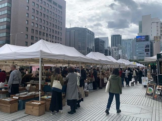 時尚表參道的假日農夫市集 Aoyama Farmers Market