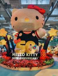 Step Into a Kawaii Wonderland: Hello Kitty’s 50th Anniversary at Changi Airport!