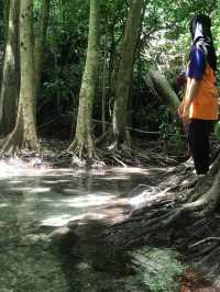 น้ำตกลับๆ @อ่าวลึก