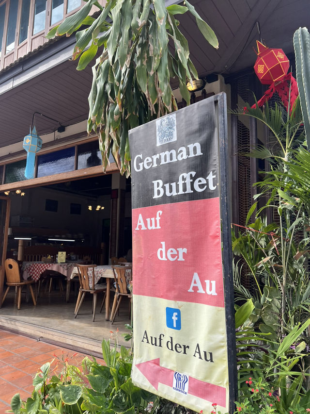 Auf der Au Garden – บุฟเฟ่ต์อาหารเยอรมัน