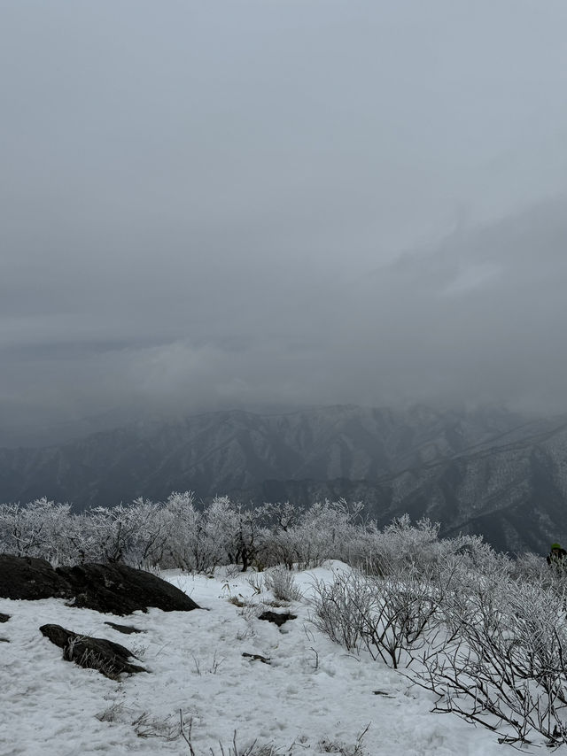 덕유산의 아름다운 설산