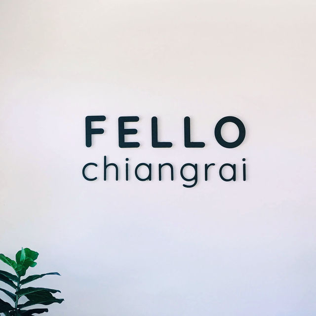 FELLO Café Chiang Rai คาเฟ่อบอุ่นมินิมอล
