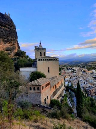 An abandoned monastery.