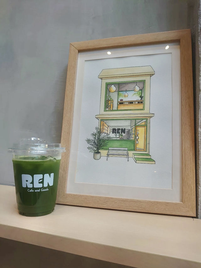 REN cafe คาเฟ่มัทฉะยืนหนึ่งที่เจริญกรุง 