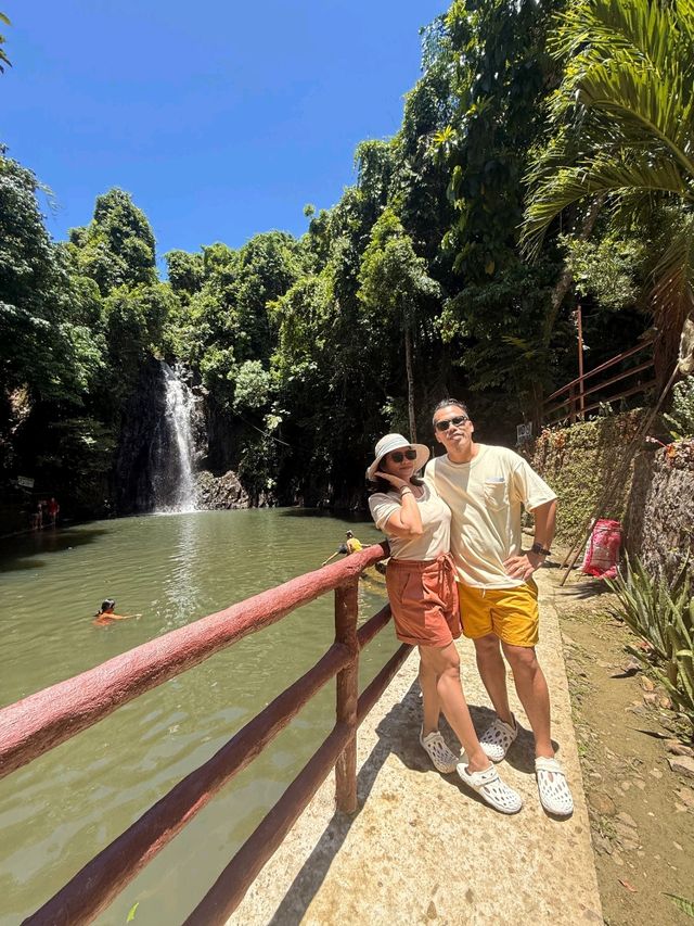 Chasing waterfalls at Taktak Falls in Sta. Monica, Surigao del Norte!