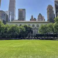 Weekend at Bryant Park
