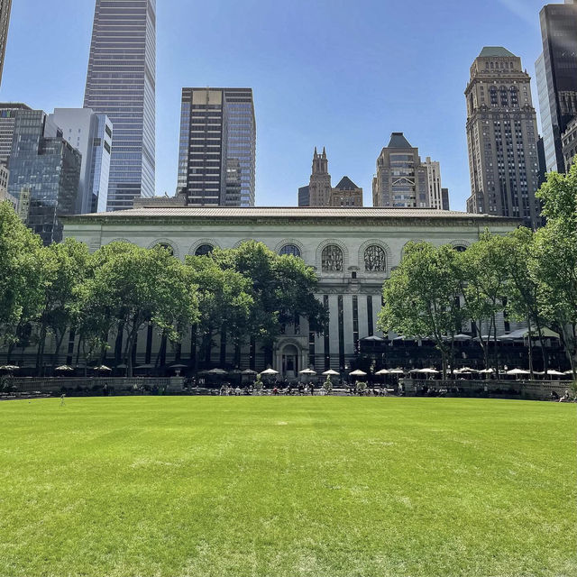 Weekend at Bryant Park