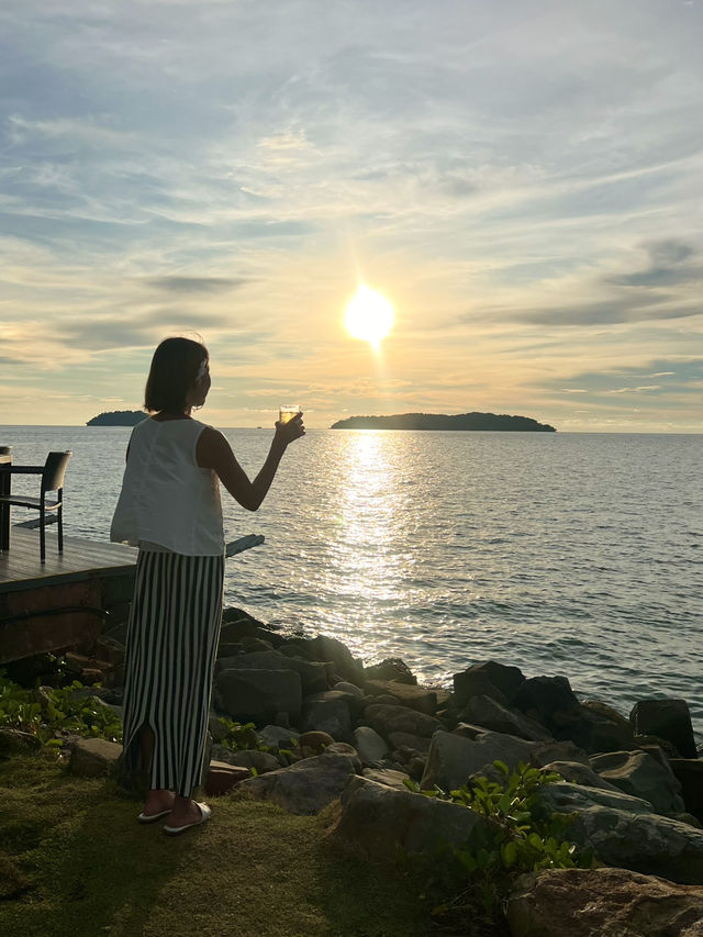 【コタキナバル マレーシア】感動的なサンセットを体験できる島🏖️