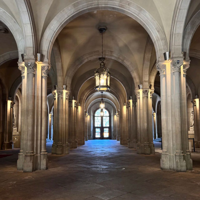 A Serendipitous Stroll Through the University of Barcelona! 🎓☀️