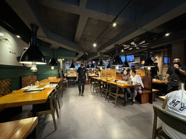 Charcoal Goodness & Juicy Ribs: QingHeGu BBQ Charms Uptown Damansara