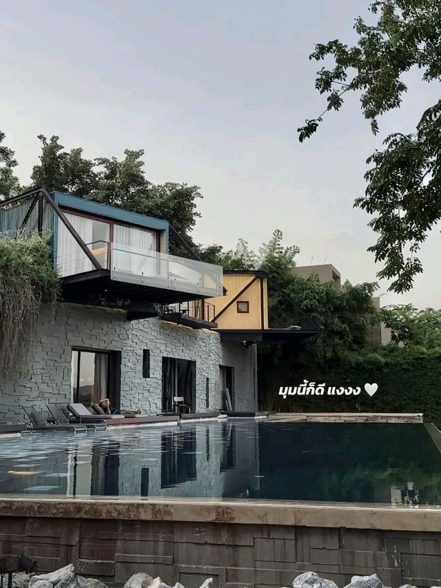 โรงแรมกาญจนบุรีที่โคตรมูทดี ฮิลใจมากก 🍃