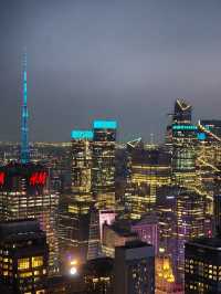  紐約夜景首選｜Top of the Rock觀景台：帝國大廈就在你眼前！