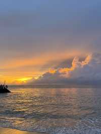 Beach Trip - Catching the Sunset at Ferringhi Bay 