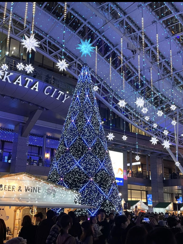 【光と味の祭典🎇】博多駅で夜も楽しむグルメ＆イルミネーション旅