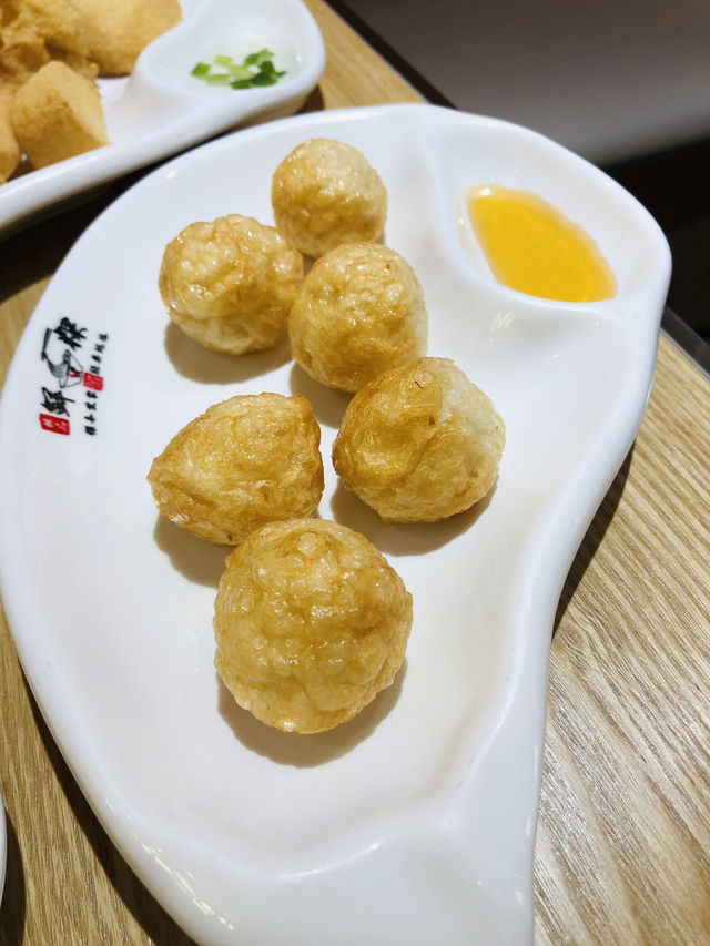 很美味😋的魚丸，還有我最喜歡食的炸豆腐👍