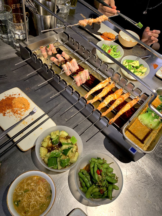 ร้านหม่าล่าเสียบไม้ที่เซี่ยงไฮ้
