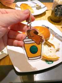 I Got a Free Bag Charm at Starbucks!