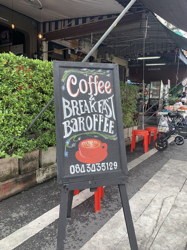 Baroffee Cafe Hatyai, Breakfast Bliss with Latte Art Charm