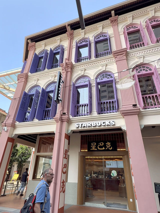 Chinatown’s Charming Starbucks: Pastel Walls, Local Flavours, and Heritage Vibes