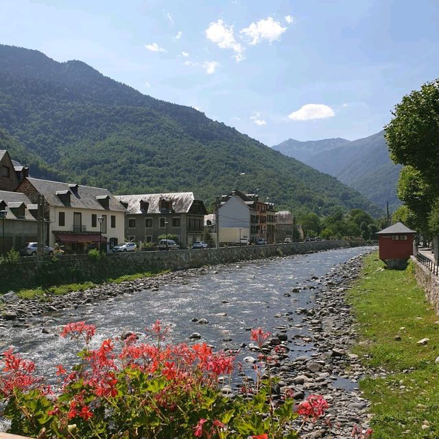 Mountain and River in Bossòst