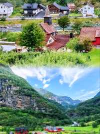 到弗洛姆乘坐高山火車