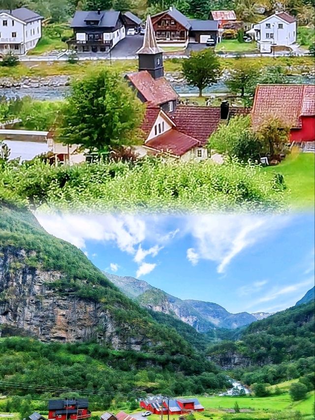 到弗洛姆乘坐高山火車