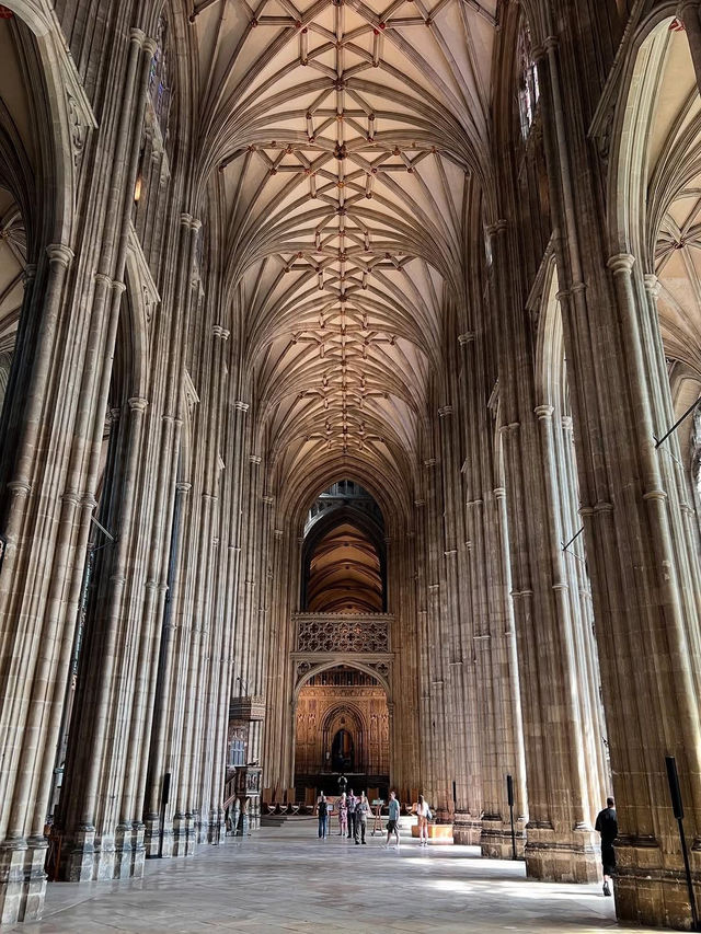 Walking Through Centuries at Canterbury Cathedral Walking Through Centuries at Canterbury Cathedral
