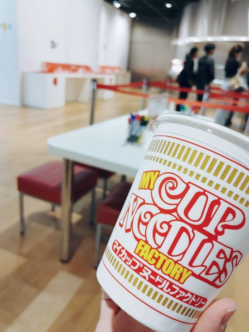 大阪】予約不要！オリジナルカップラーメン作り体験 カップヌードル