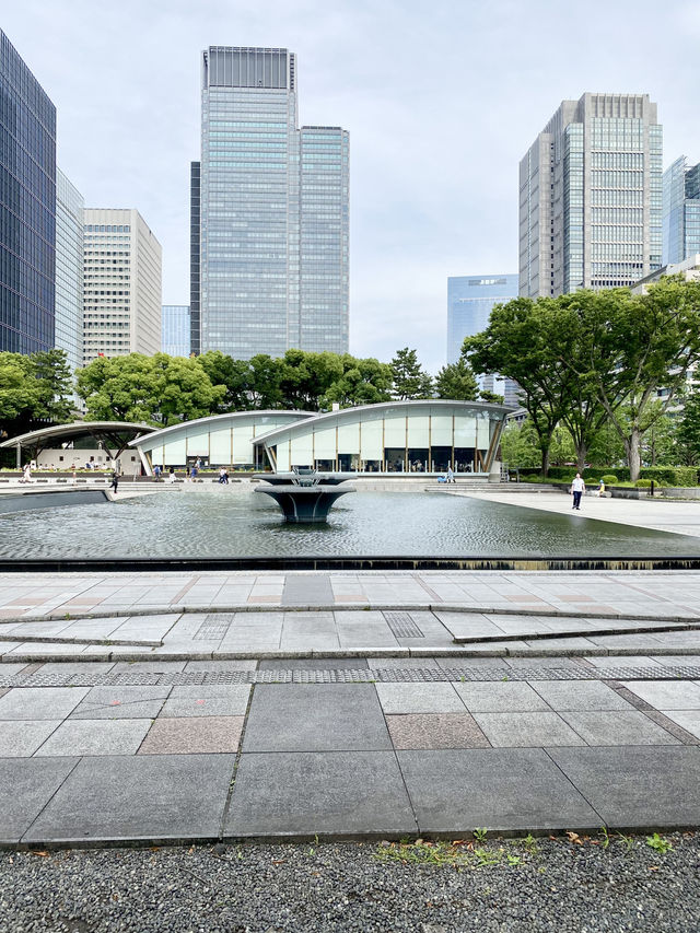 【東京都🇯🇵和田倉噴水公園】皇室のご結婚記念に整備された公園