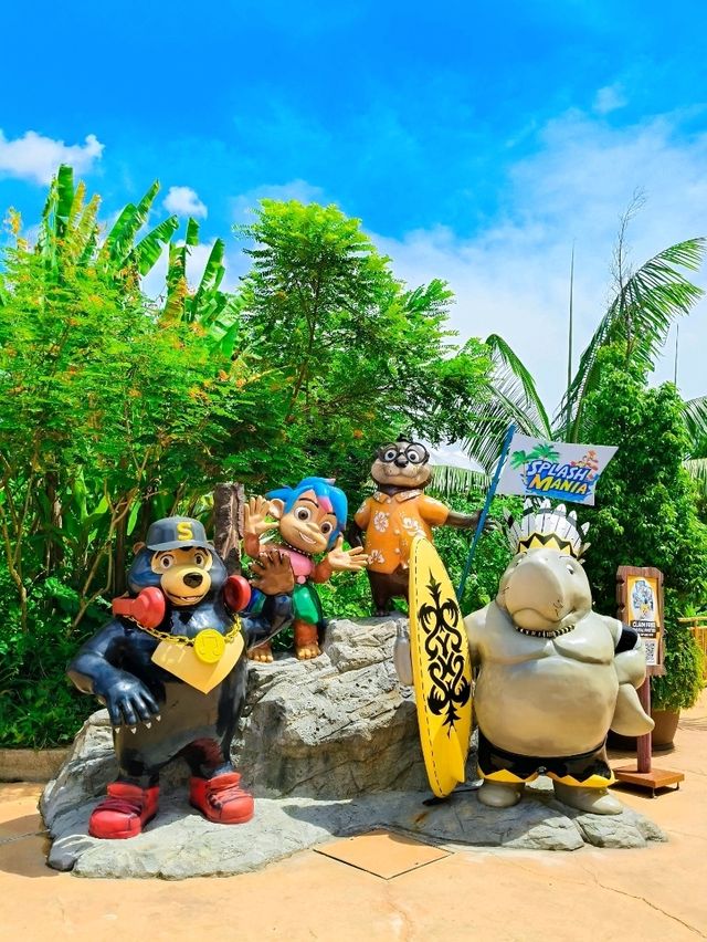 Discover SplashMania Vibes🦁Sunny Water Park