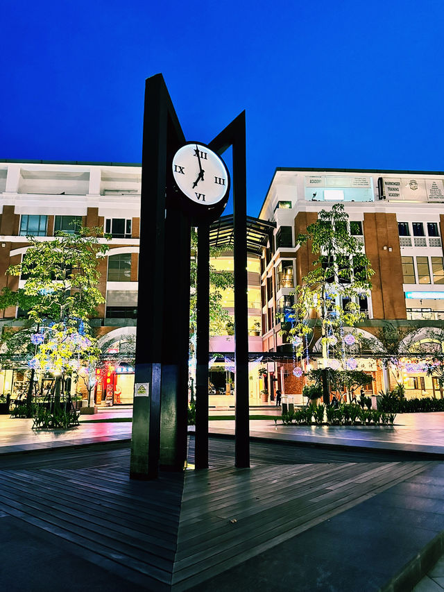 Time Glows at Marina Nights Time Glows at Marina Nights