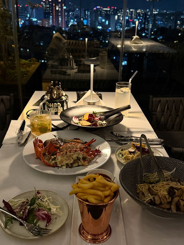 🌃 기념일에 가기좋은 강남의 밤 위로 떠오른 구름, AC호텔 루프탑 바 클라우드