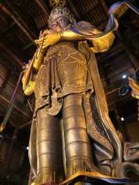 Migjid Janraisig Sum - Big Copper Statue