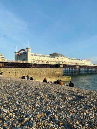 Brighton Palace Pier by the Sea