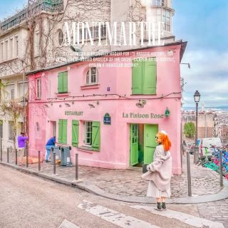 ย่านศิลปะอันโด่งดัง Montmartre! สวยสับสะกดใจ