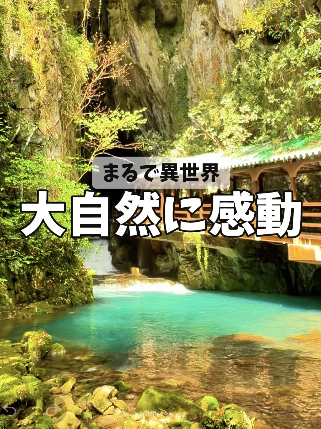 [山口]まるで冒険映画の世界✨