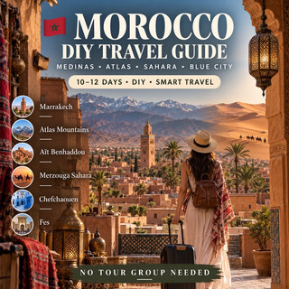 🇲🇦 MOROCCO DIY TRAVEL GUIDE — SAVE THIS! ✈️