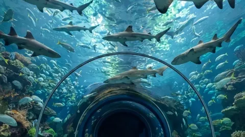 🦈 세계에서 가장 독특하고 이색적인 수중 아쿠아리움 TOP 5! — traveler post in 오마하
